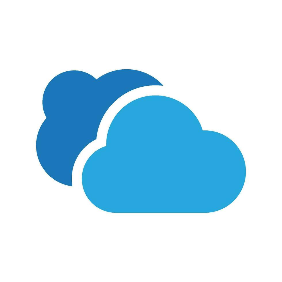 Cloud template vector