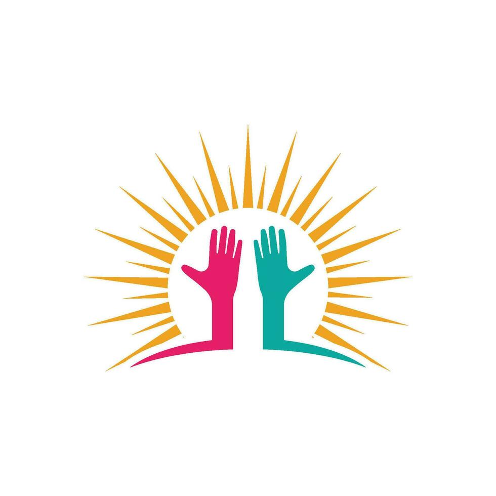 Hand Care icon Template vector illustration