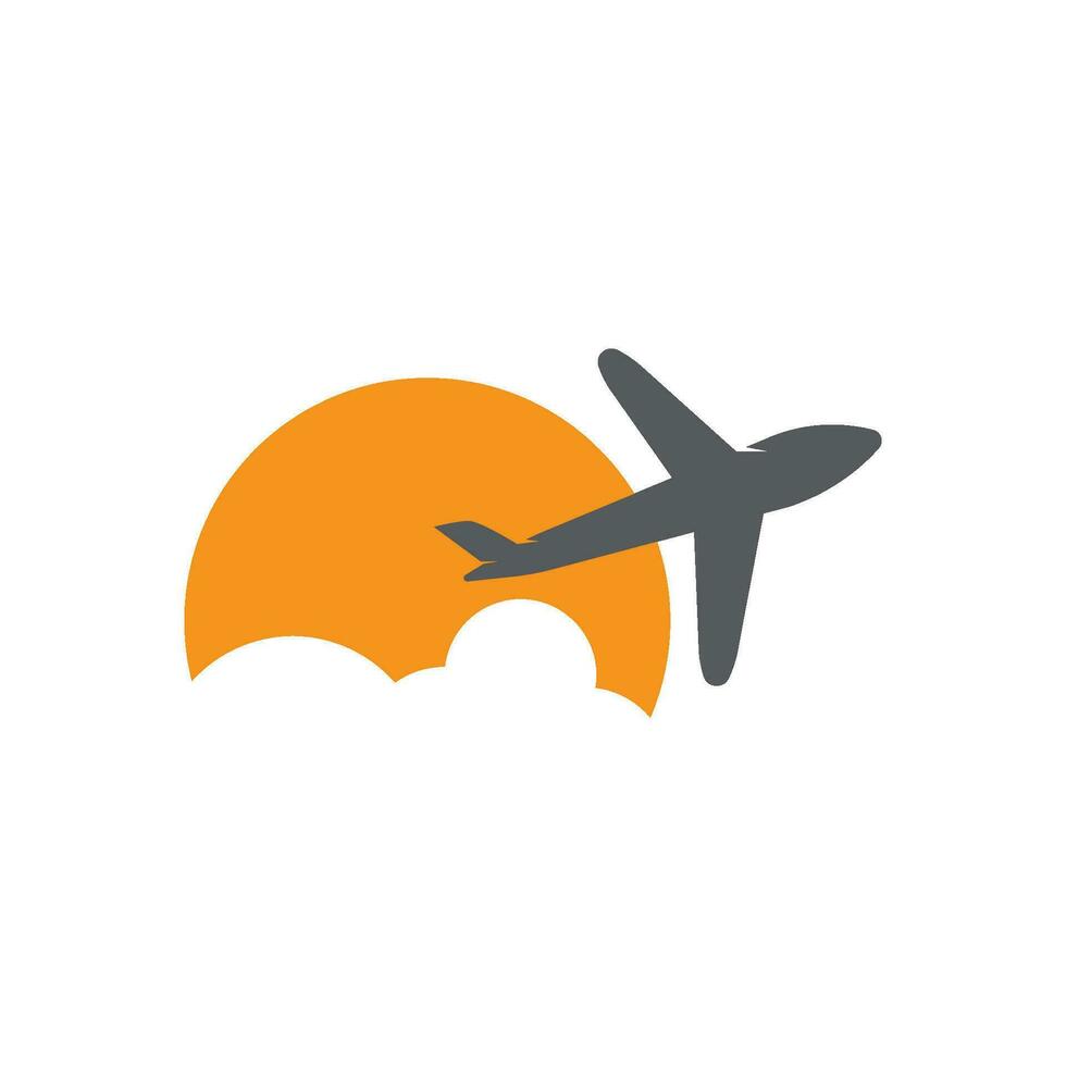 Airplane icon vector illustration design