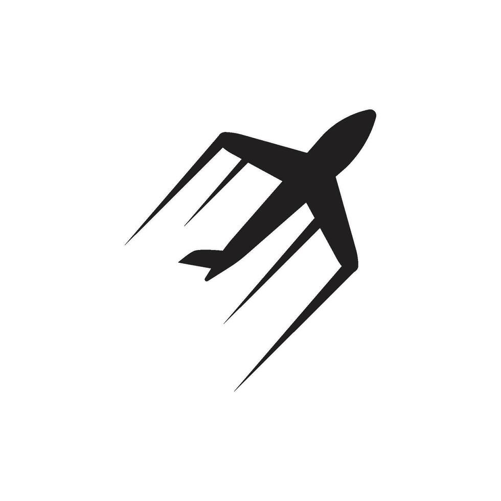 Airplane icon vector illustration design