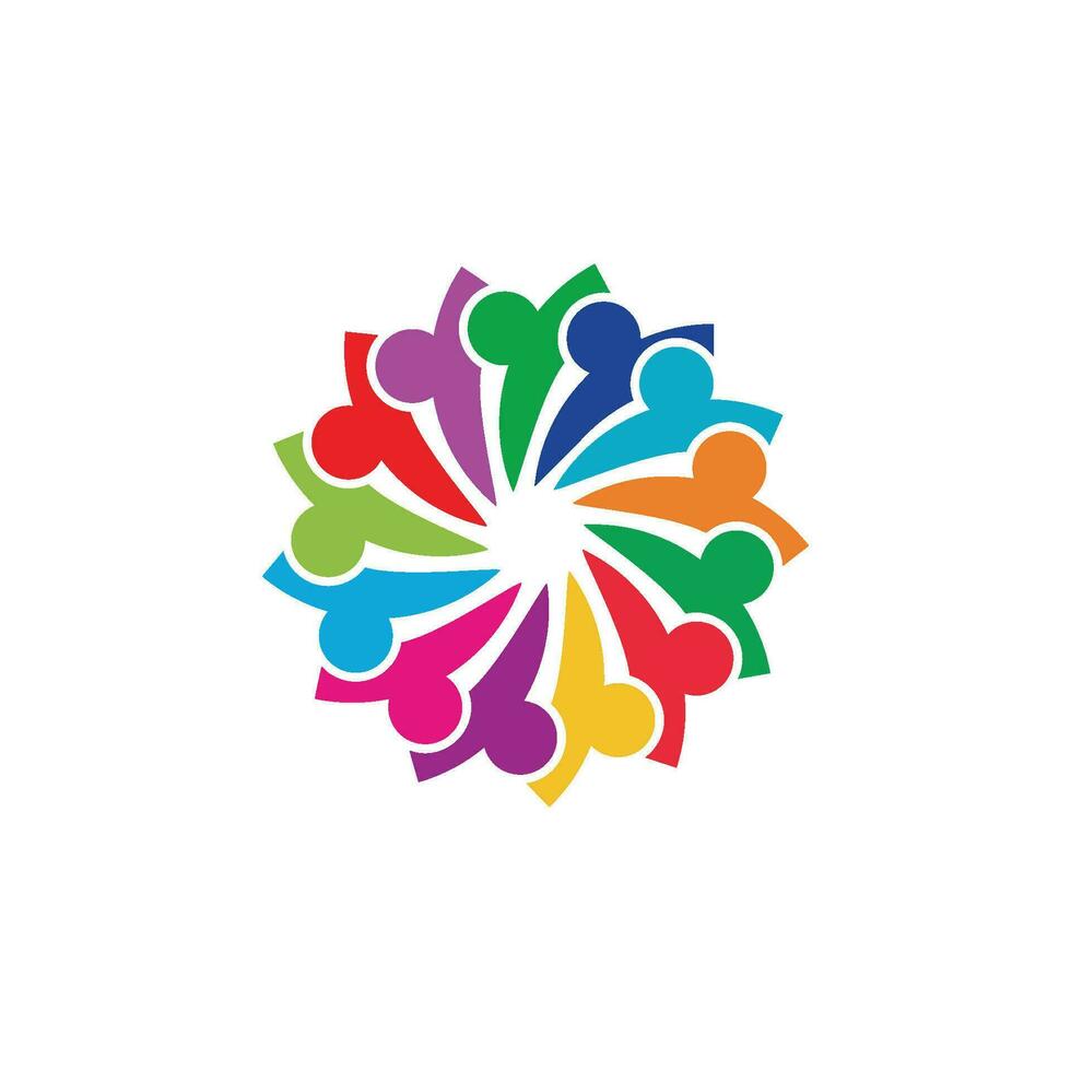 Community, network and social icon vector