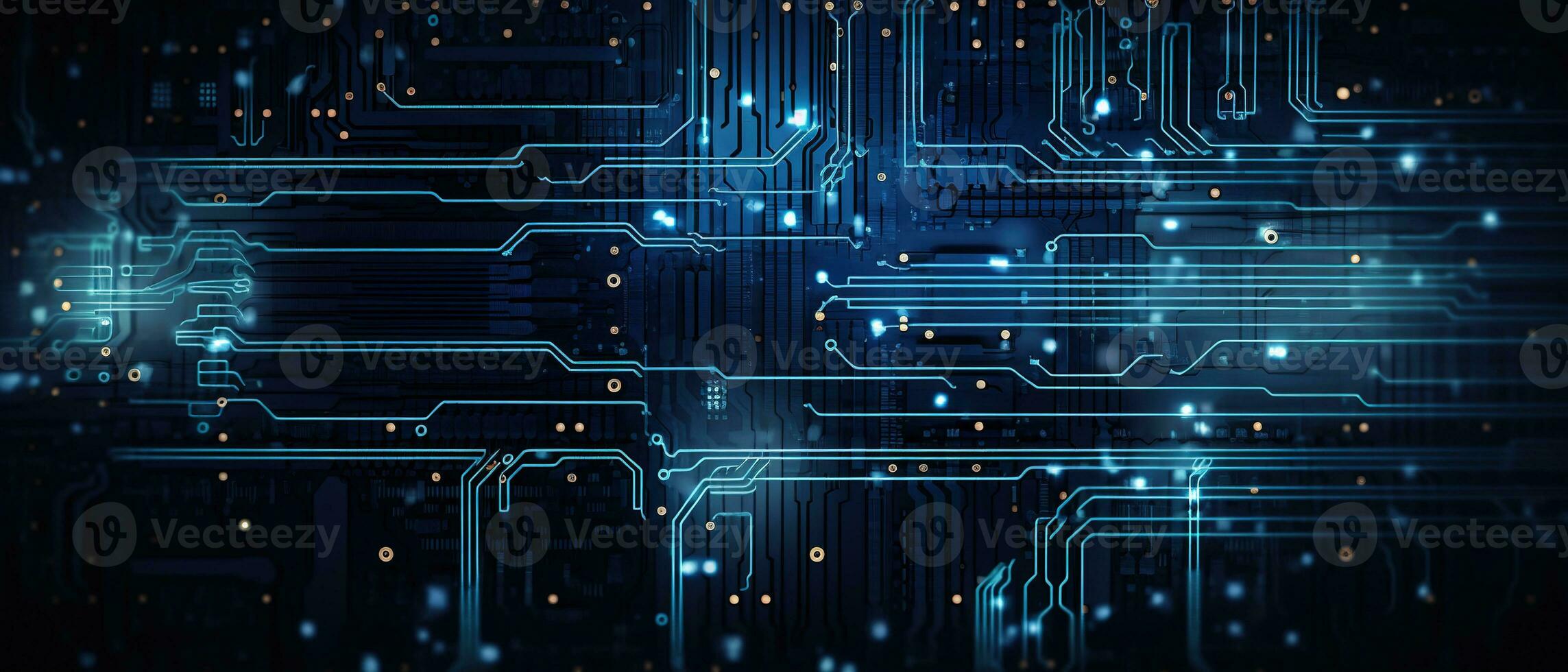 Circuit board background with abstract technology chip processor. Central Computer Processors CPU concept. Motherboard digital chip. Technology science background. Generative AI photo