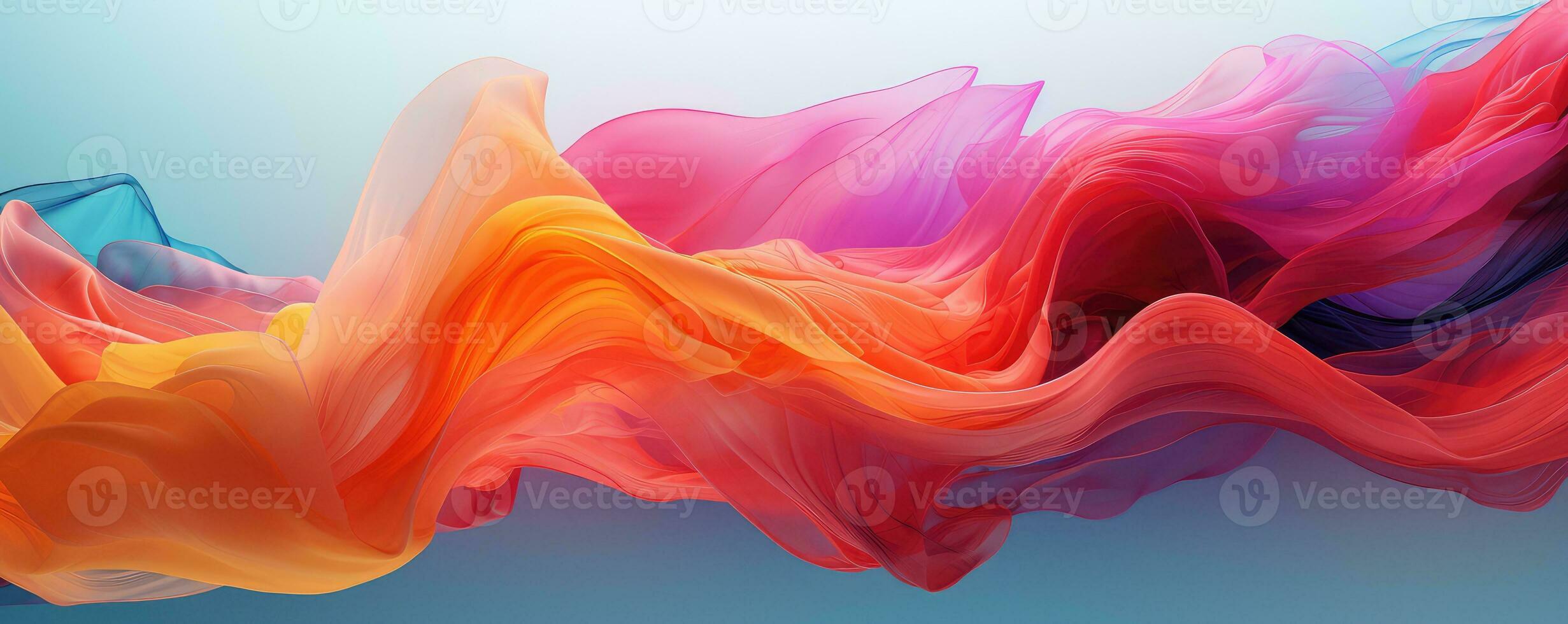 Abstract Smooth Color Transitions Represent Movement And Fluidity AI abstract-smooth-color-transitions-represent-movement-and-fluidity-ai