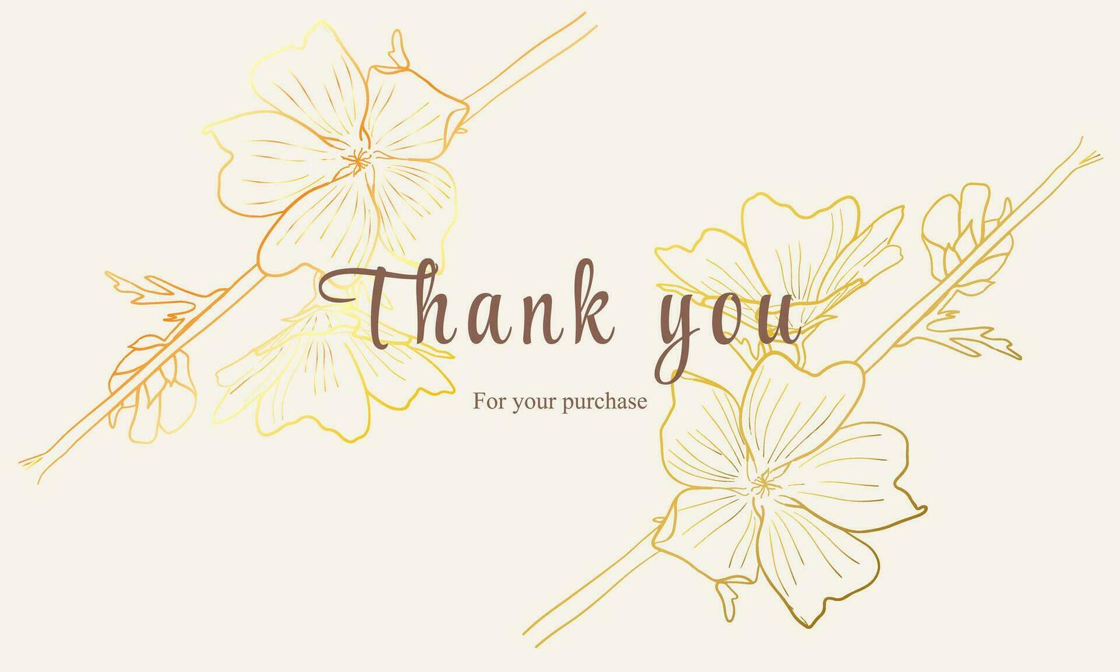 luxury botanical flower background design vector