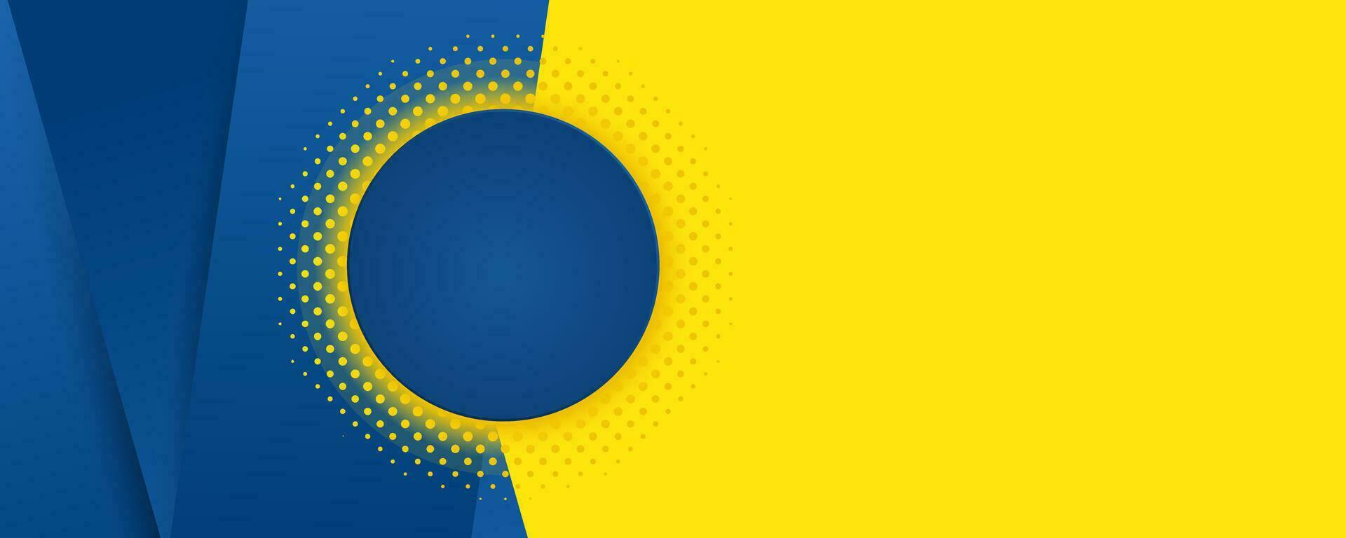 nuevo de moda amarillo con degradado azul resumen vector antecedentes utilizar para rebaja bandera modelo diseño, amarillo brillante póster