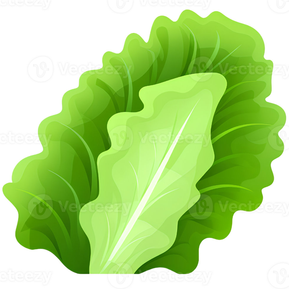 lettuce vegetable ai generative png