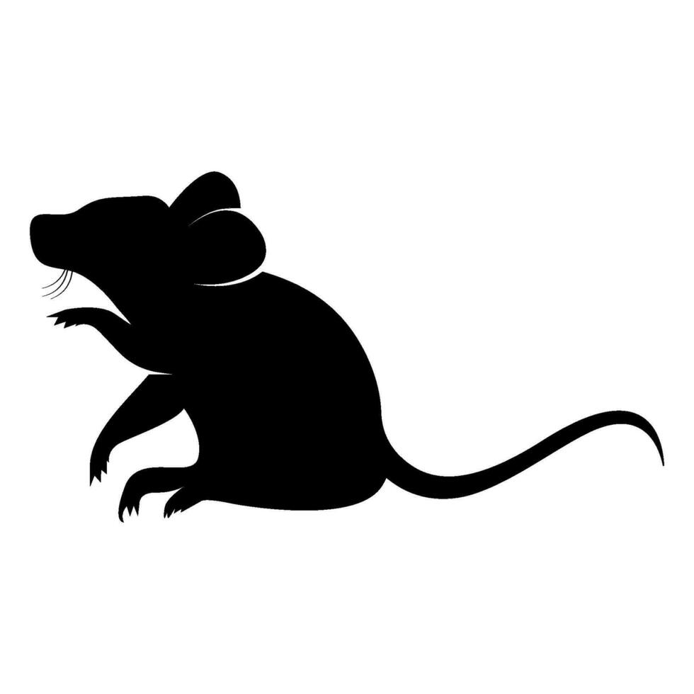 el ratón icono vector ilustración