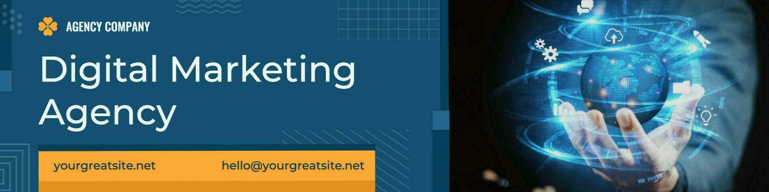 Modern Business Linkedin Banner template