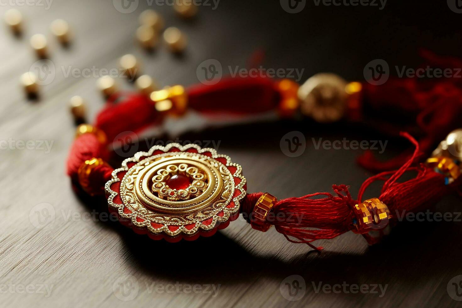 Happy raksha bandhan festival beautiful ethnic banner design or background  generative ai photo