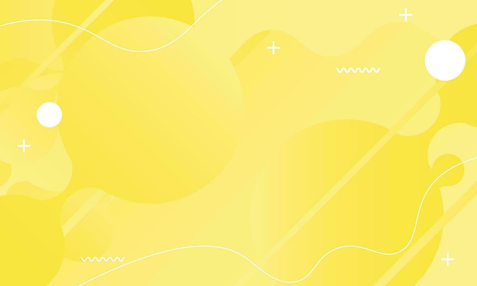 Abstract yellow colorful template banner with gradient color and small polka dot technology background Design with liquid shape vector design