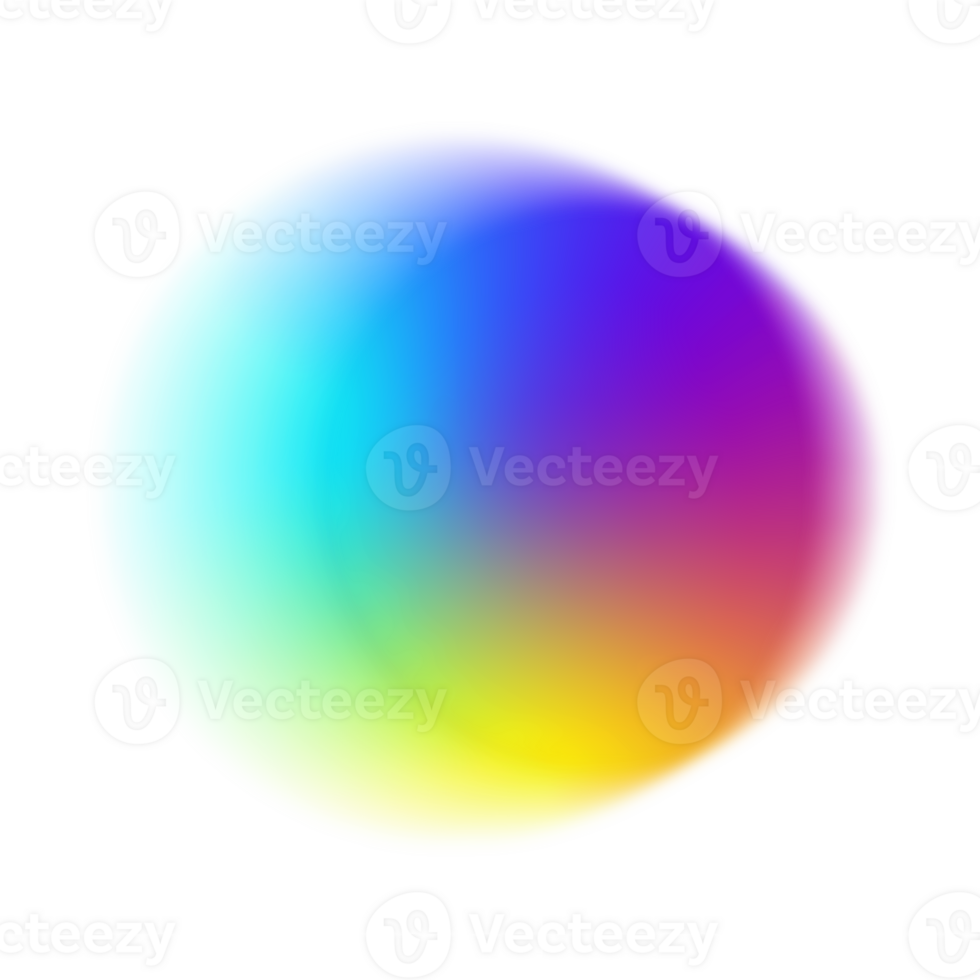 astratto colorato pendenza sfera elemento png