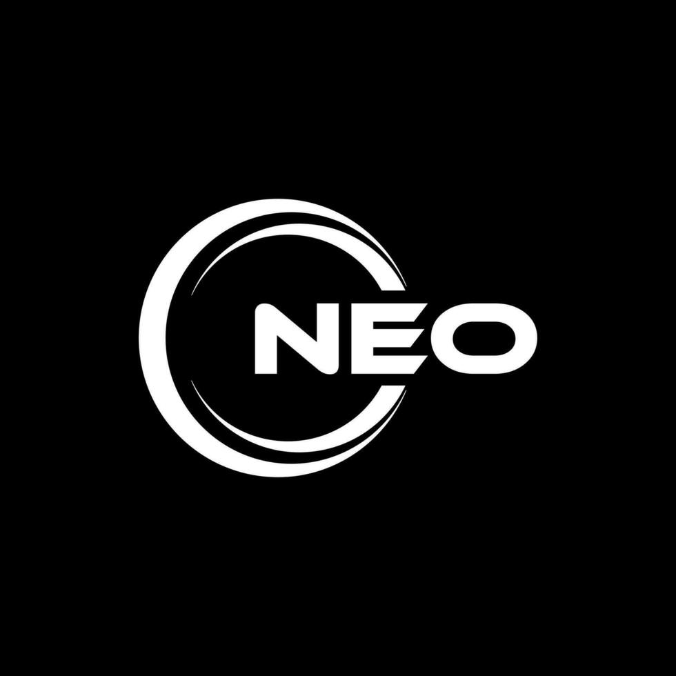 neo logo diseño, inspiración para un único identidad. moderno elegancia y creativo diseño. filigrana tu éxito con el sorprendentes esta logo. vector