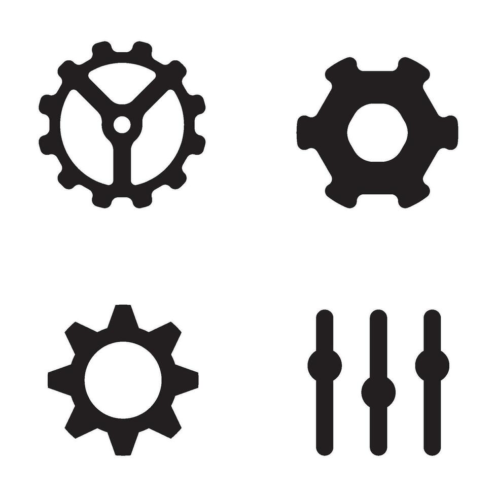 settings icon vector 28133225 Vector Art at Vecteezy