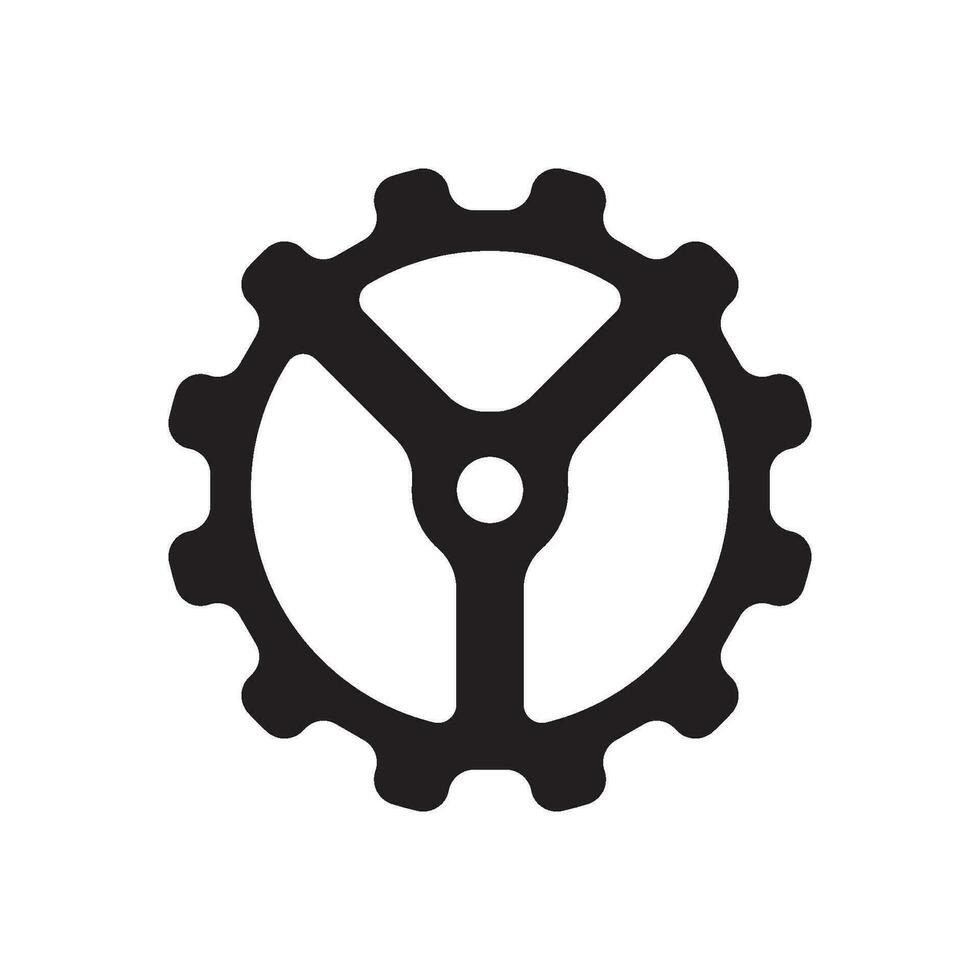 settings icon vector