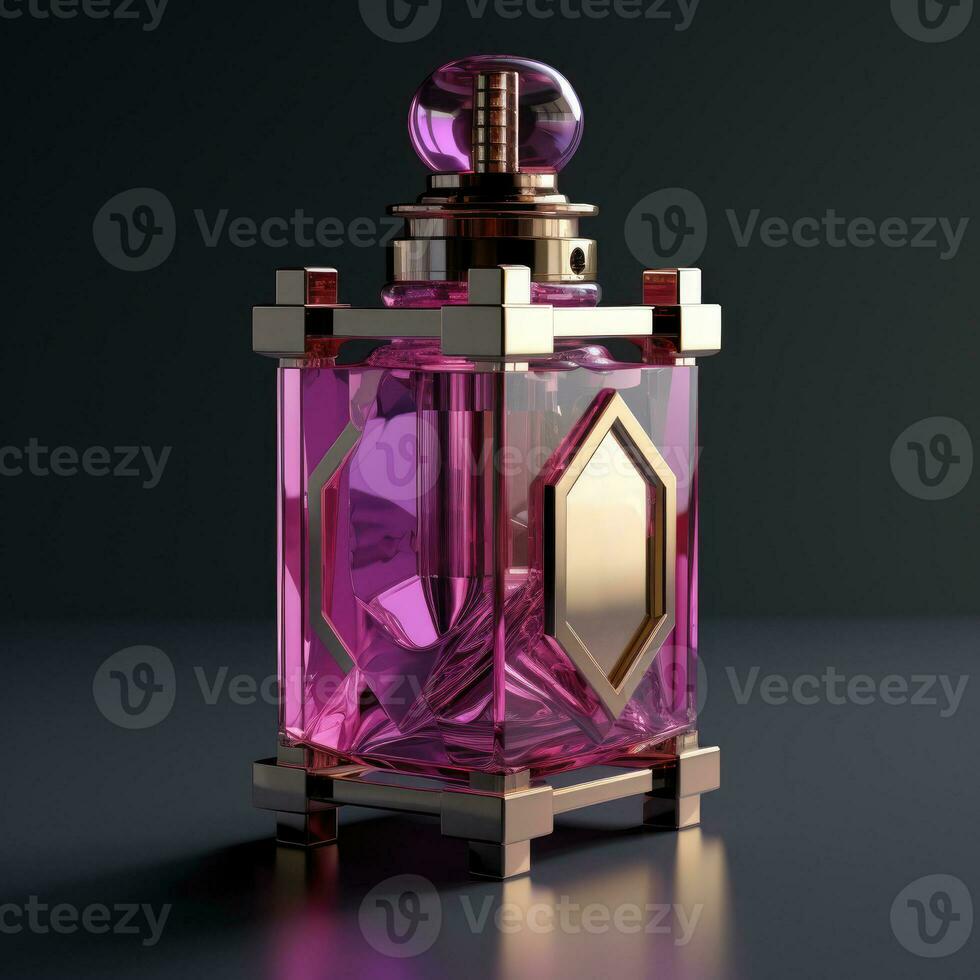 perfume lujo botella. producto diseño perfumería. foto
