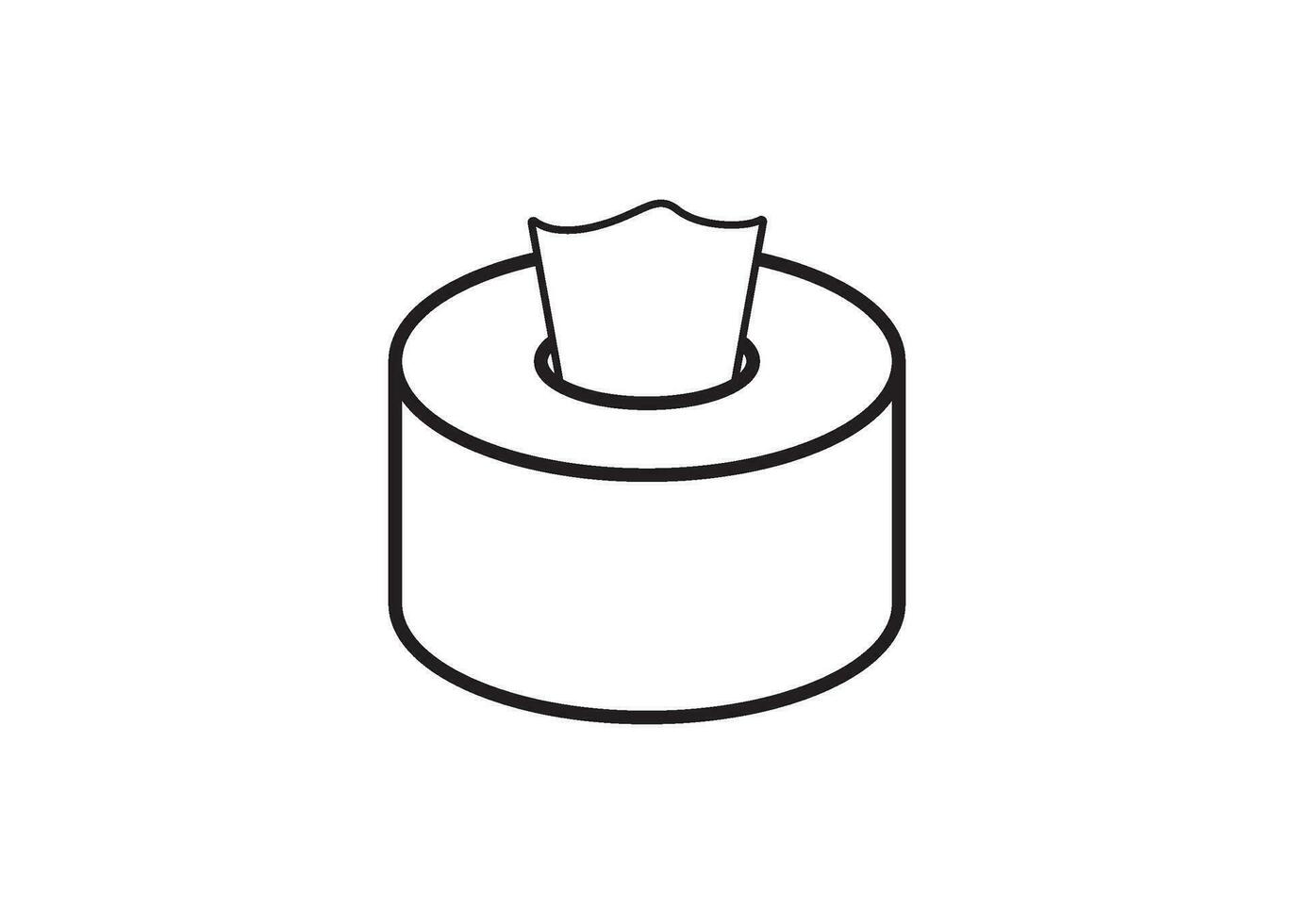 tissue icon design vector isolated
