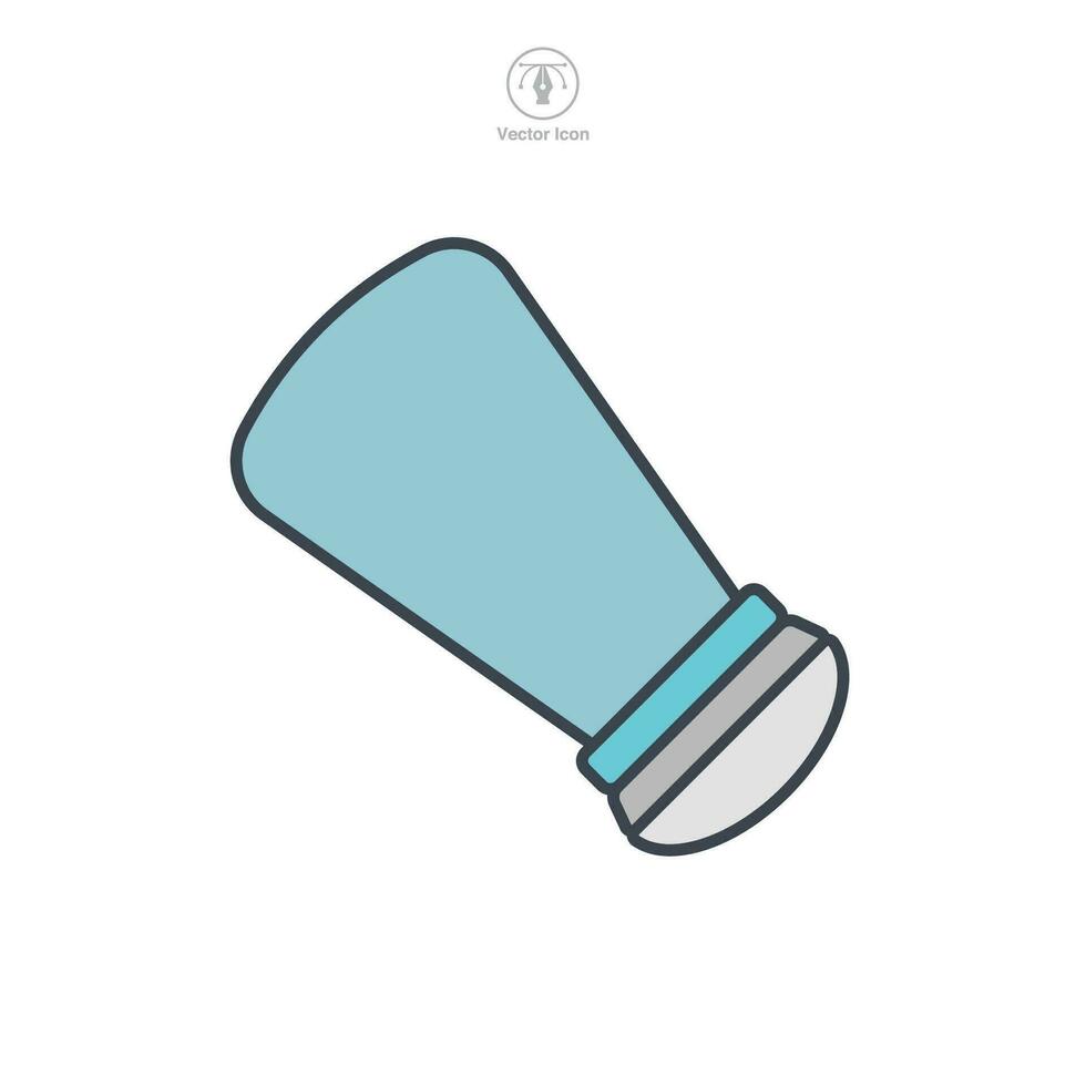 Salt icon symbol vector illustration isolated on white background