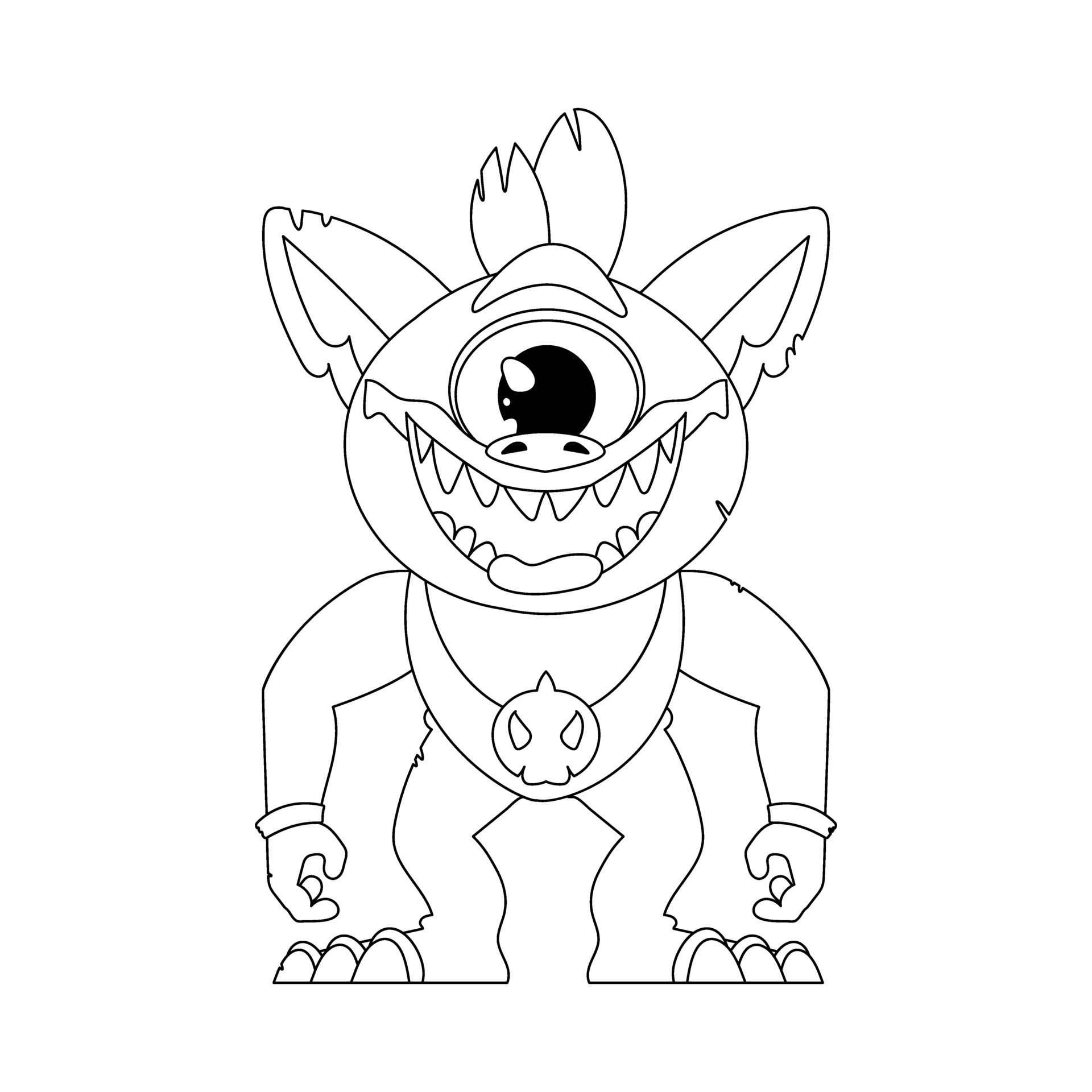 Stitch from Lilo and Stitch Coloring Page