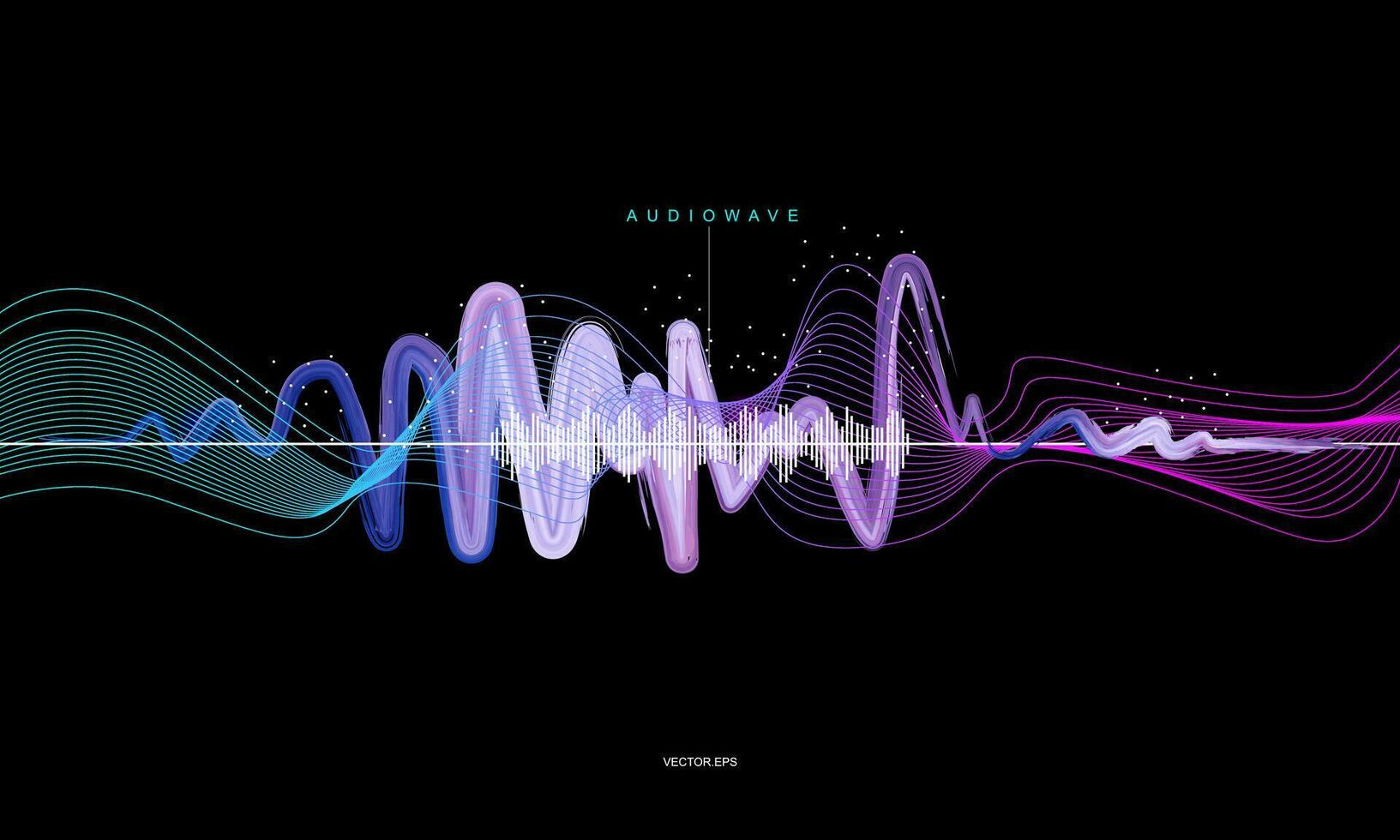 sound wave voice audio vector illustration 28135254 Vector Art at Vecteezy
