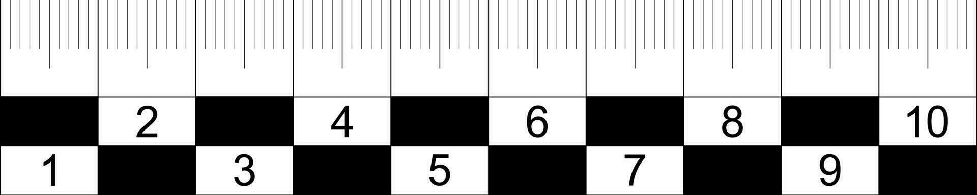 Analysis crime scene, judicial measuring ruler ruler lines inspection scene vector