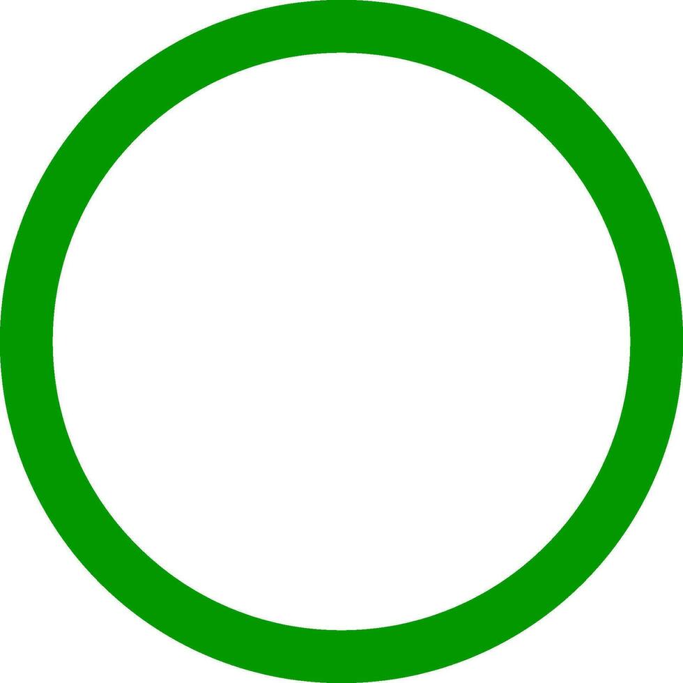 Game squid green circle symbol stock illustration vector