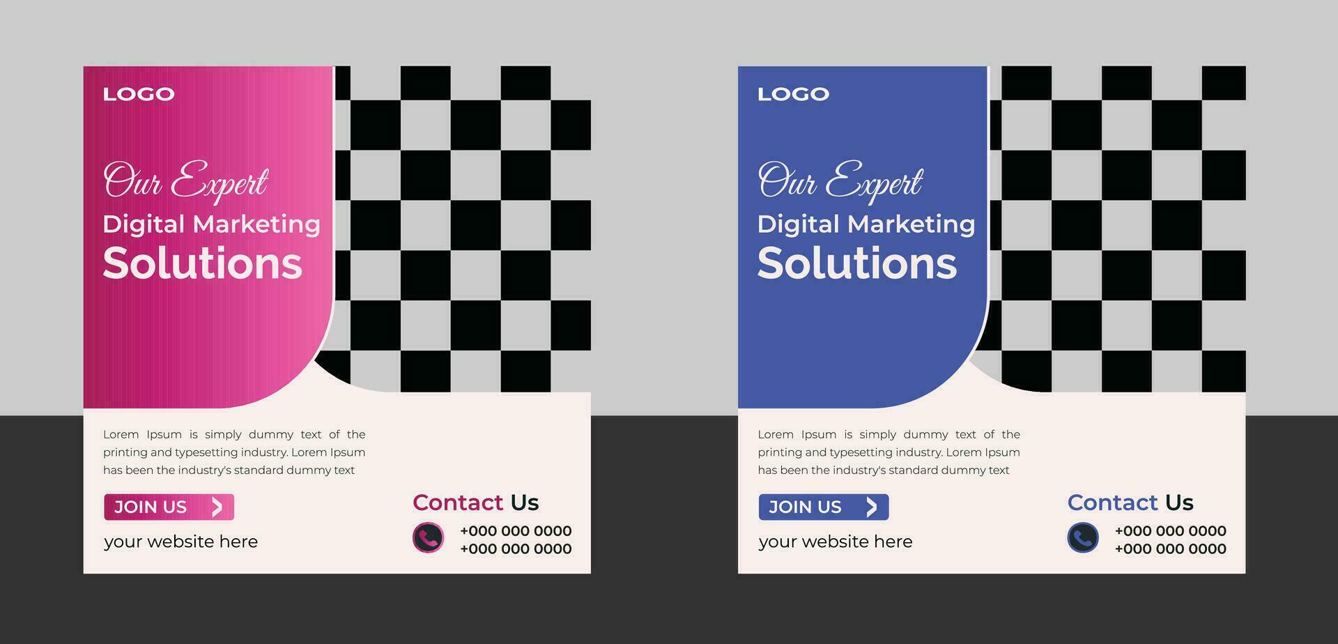 business social media post design vector