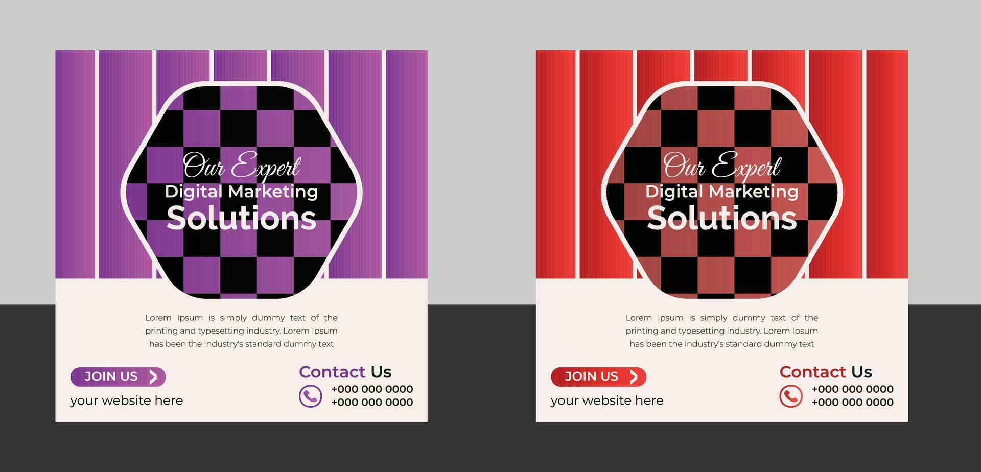business social media post design vector