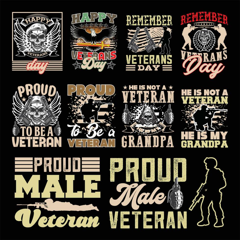 Veteran day new  t-shirt design graphic vector