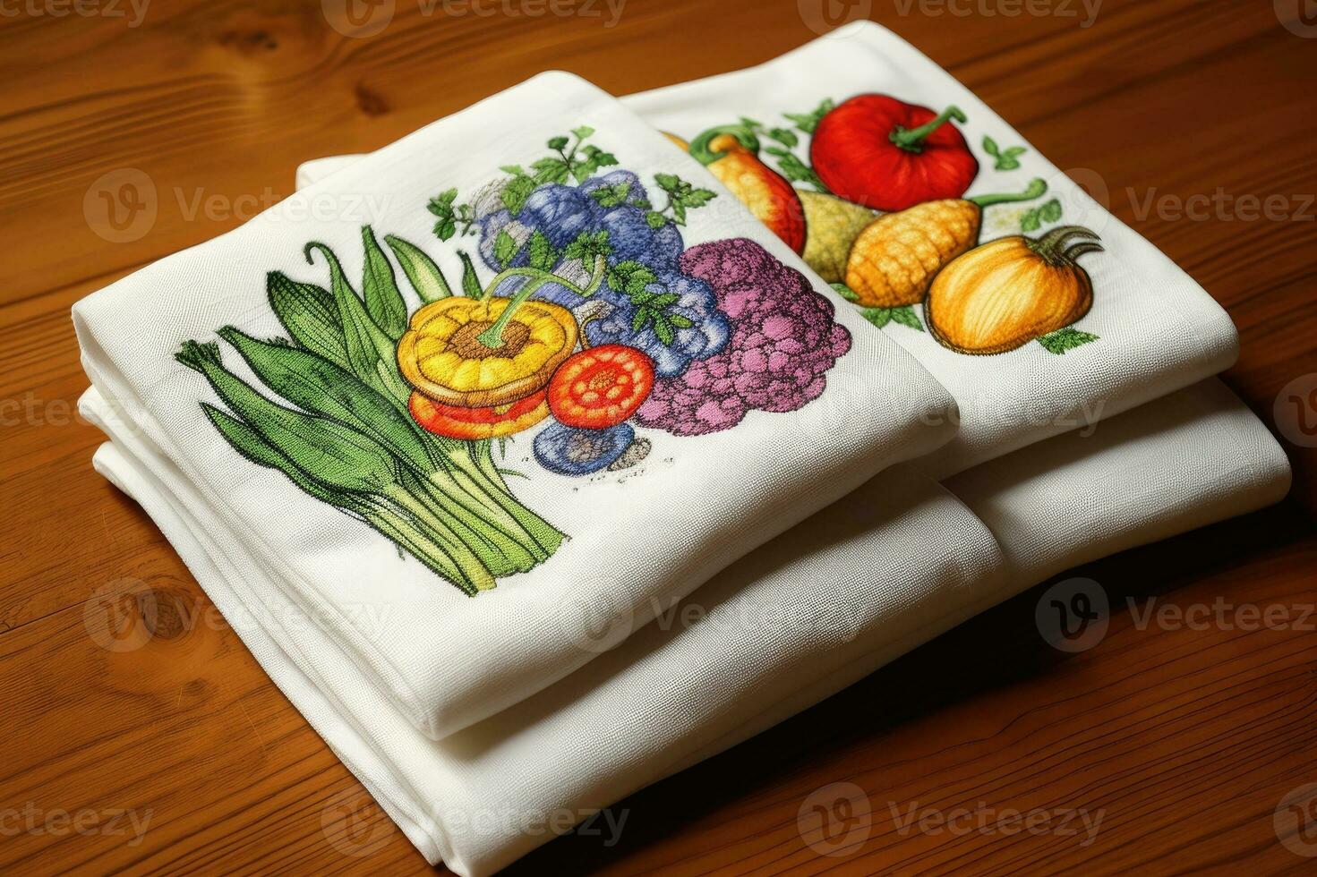 colección de natural cocina toallas.. foto
