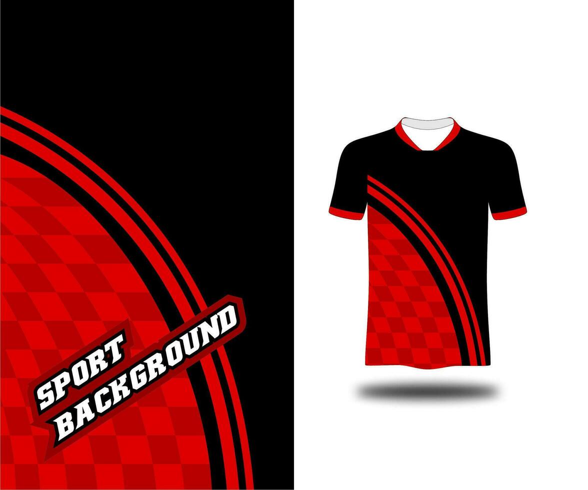 black jersey design template vector background
