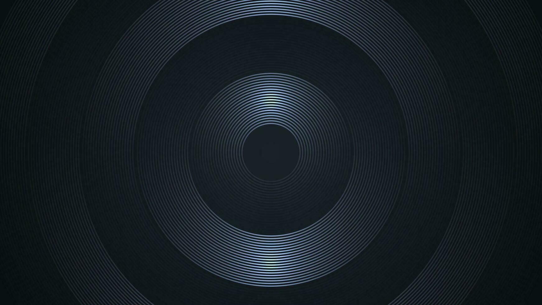 Black simple abstract background with lines in a curved style geometric style as the main element. vector