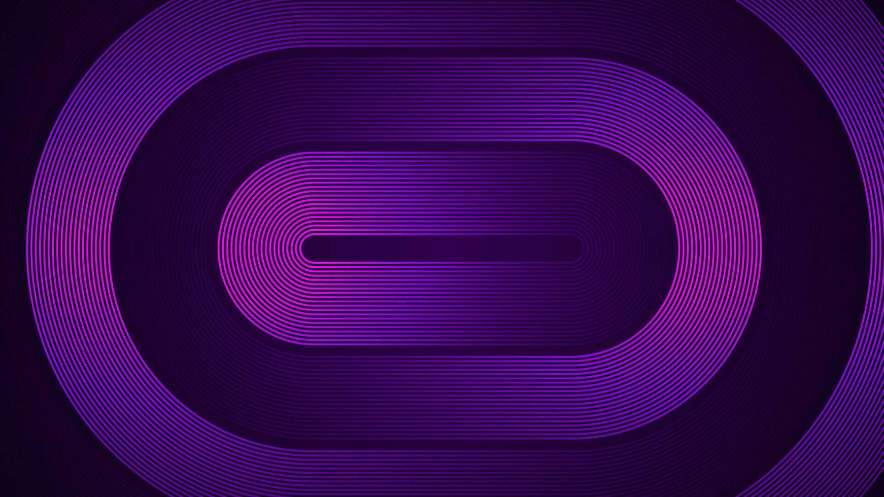 Dark violet simple abstract background with lines in a curved style geometric style as the main element. vector