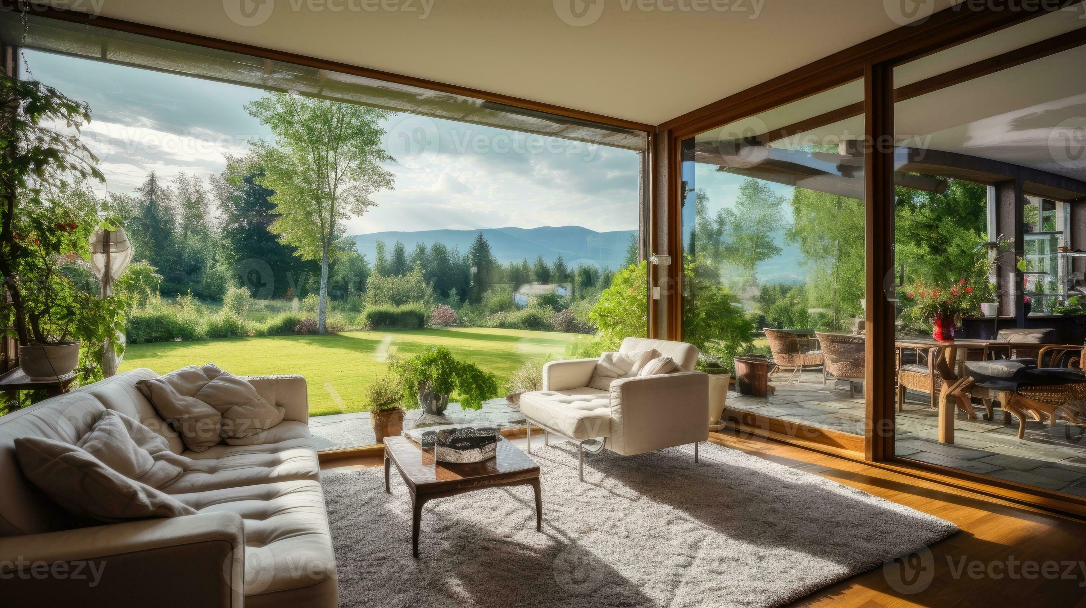 Interior design, cozy living room 28137629 Stock Photo at Vecteezy