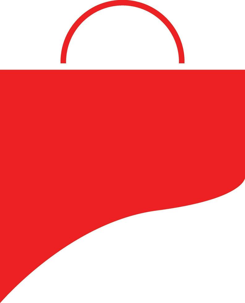 shopping bad icon vector