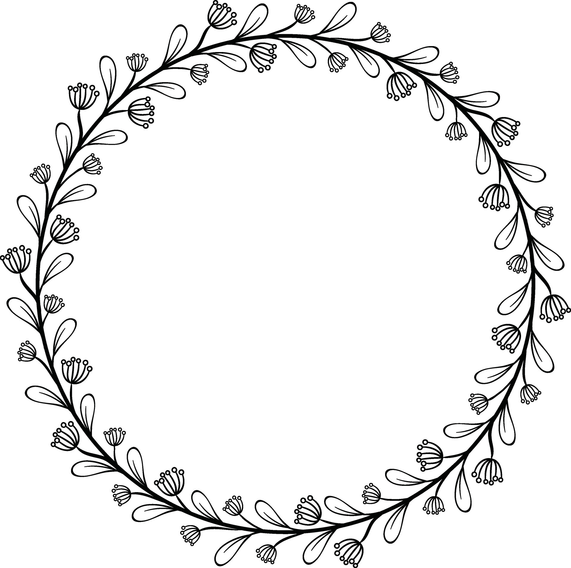 floral circle logo 28137673 Vector Art at Vecteezy