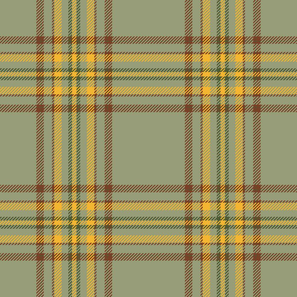 Plaid seamless pattern. Check fabric texture. Vector textile print.