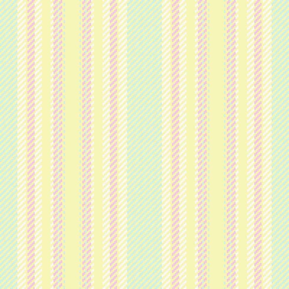 Lines texture pattern of stripe fabric vertical with a background textile vector seamless.