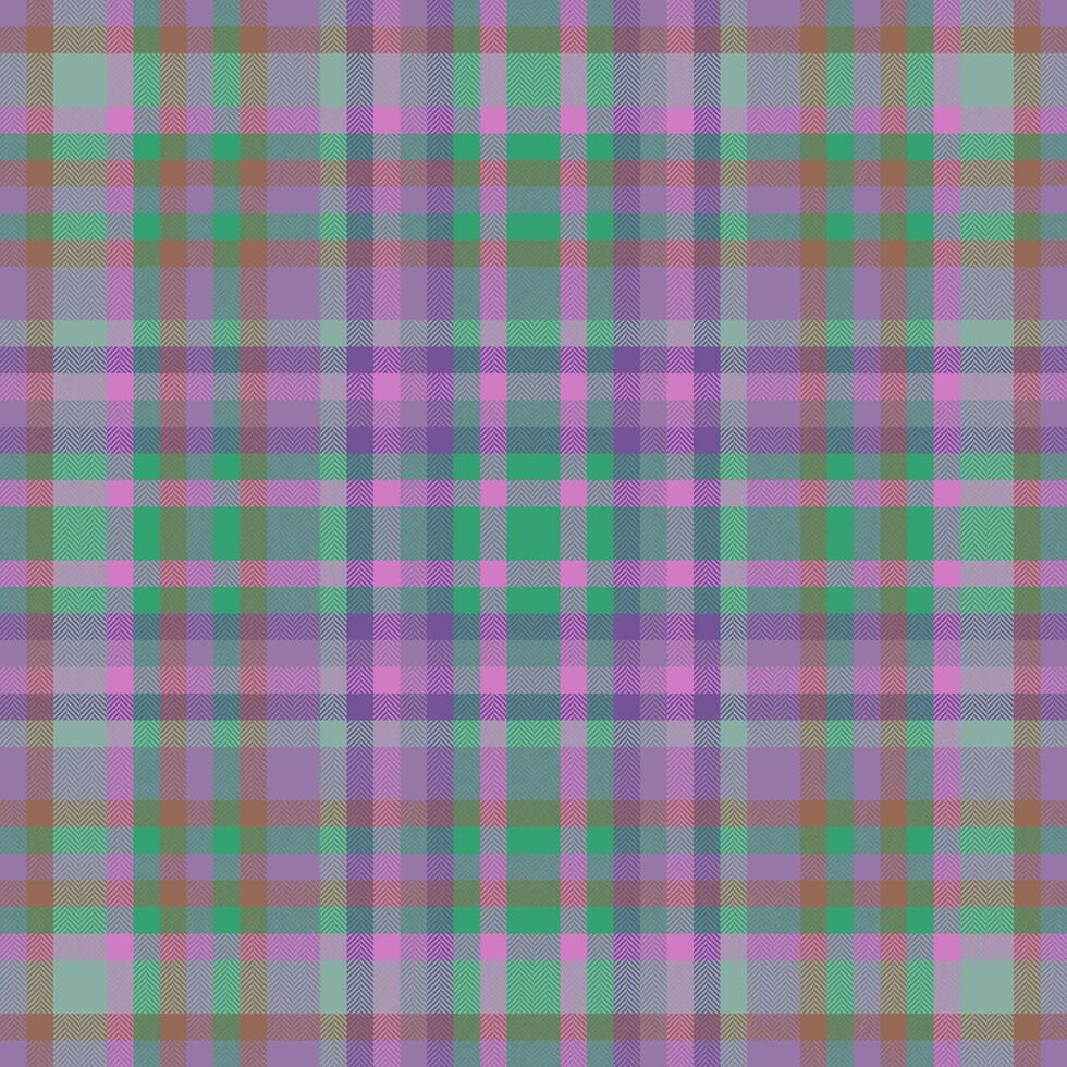 Plaid pattern vector of textile tartan texture with a background seamless check fabric.