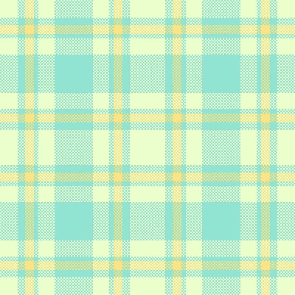 Textile texture vector of pattern seamless tartan with a background check plaid fabric.