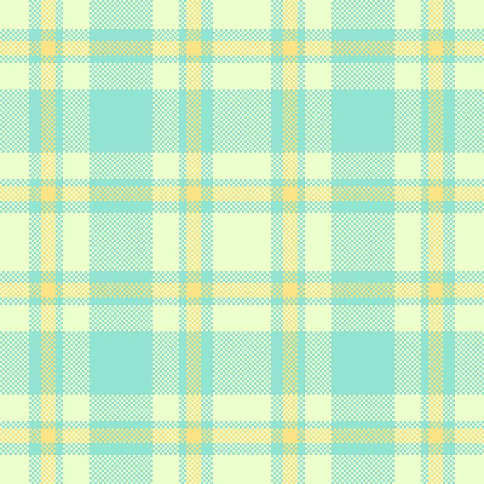 Textile texture vector of pattern seamless tartan with a background check plaid fabric.