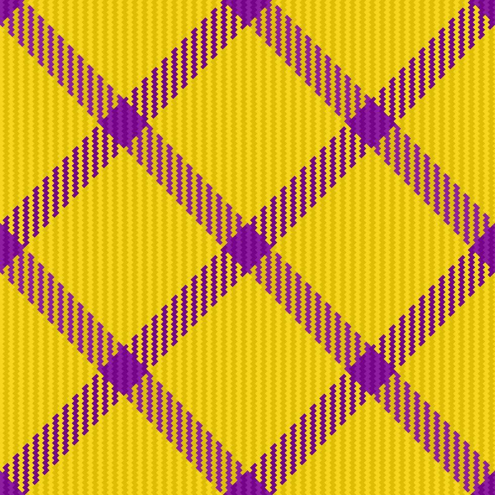 Textile background texture of fabric seamless tartan with a vector check plaid pattern.