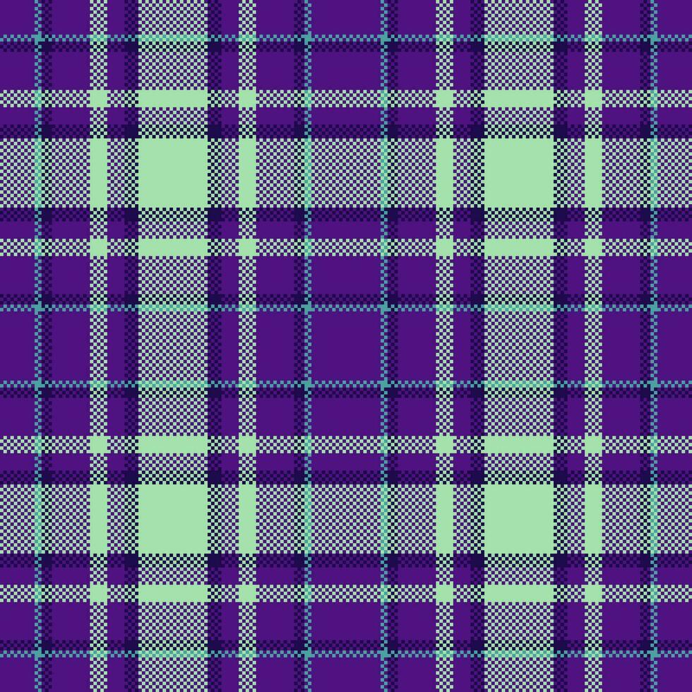 Plaid background fabric of vector check seamless with a tartan pattern textile texture.