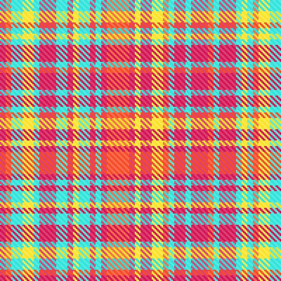 Textile background seamless of tartan pattern check with a fabric vector plaid texture.