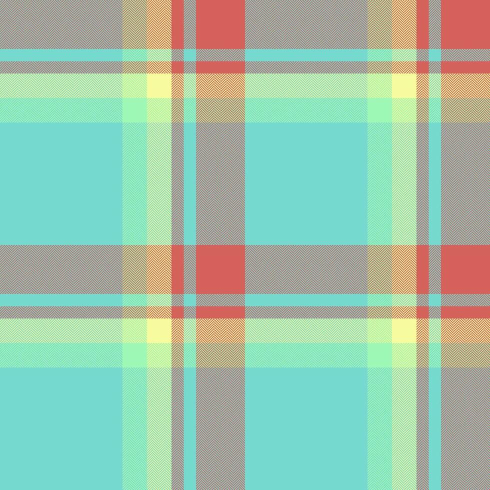 Tartan seamless textile of check pattern plaid with a fabric vector texture background.