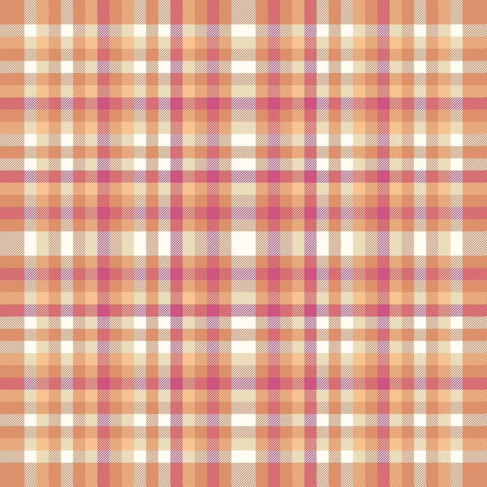 Texture vector textile of fabric background tartan with a check plaid seamless pattern.