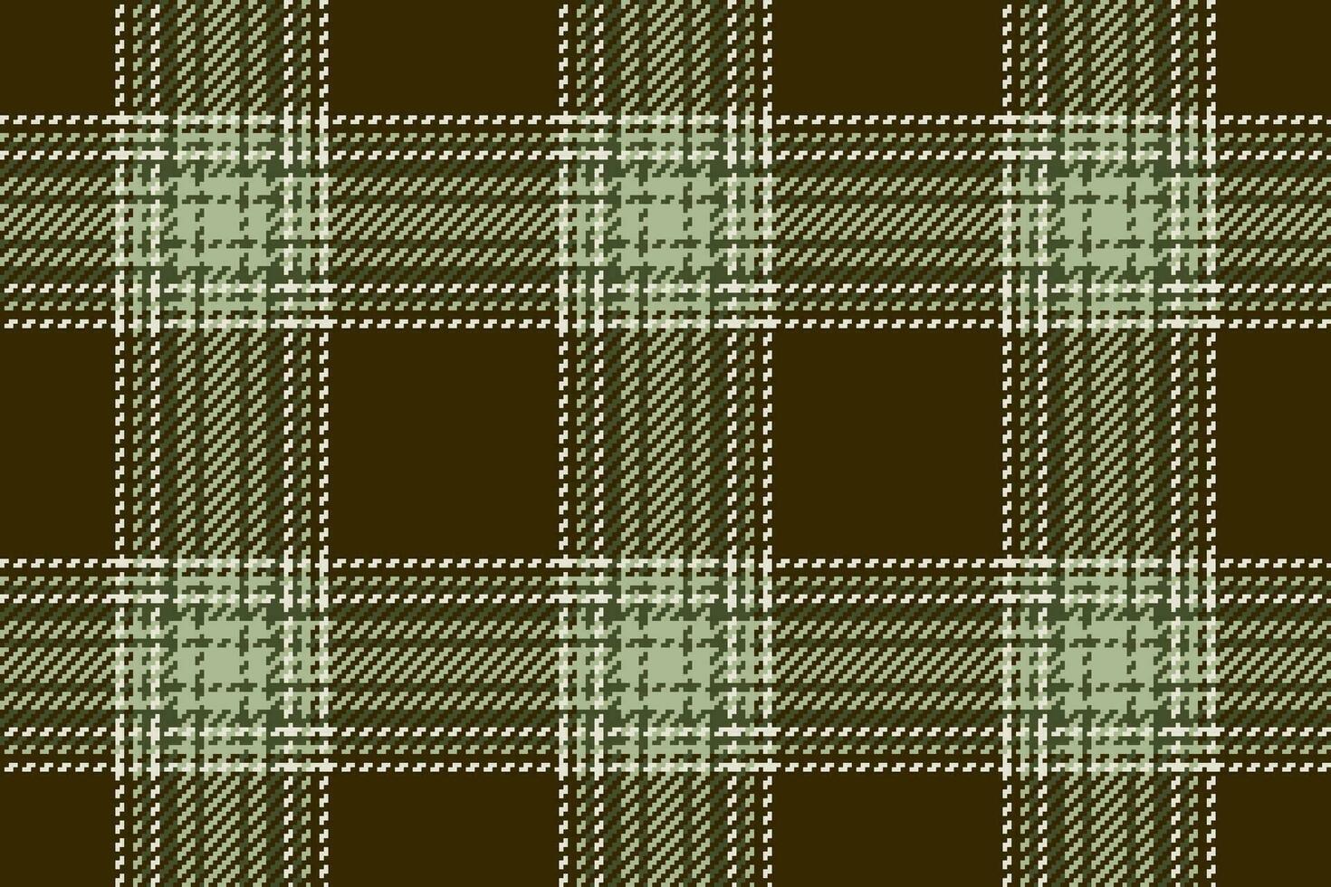Check textile pattern of background texture vector with a tartan plaid seamless fabric.