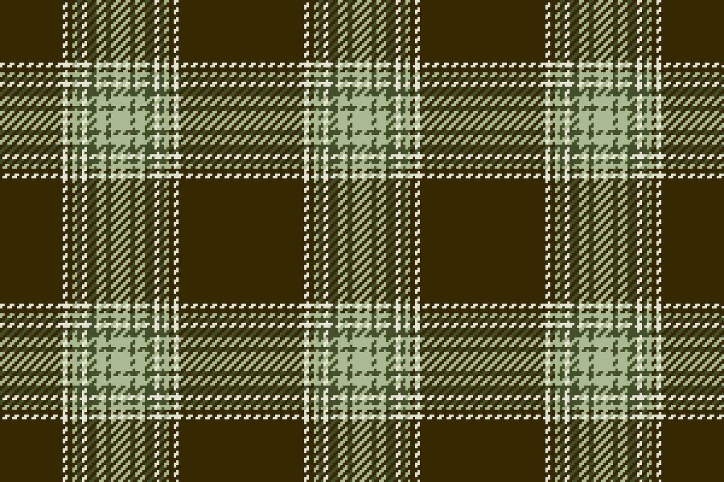 Check textile pattern of background texture vector with a tartan plaid seamless fabric.