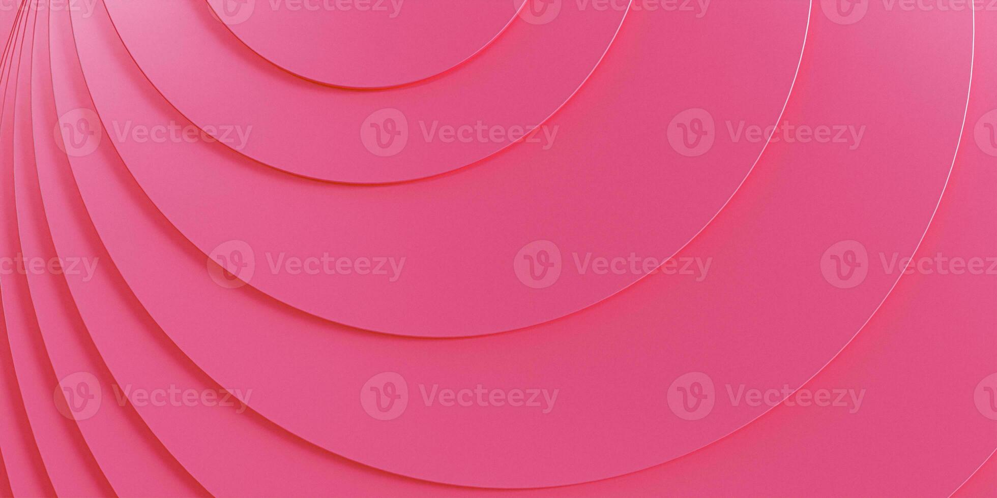 Abstract wavy pink background. Pink modern circle shapes background for banner template. photo