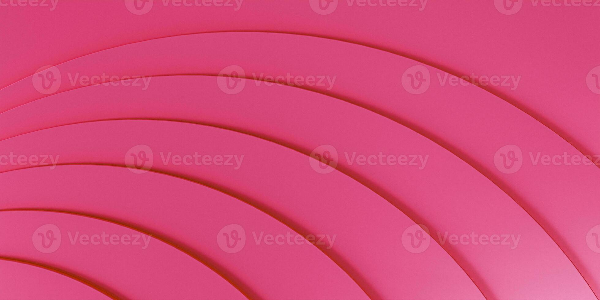 Abstract wavy pink background. Pink modern circle shapes background for banner template. photo