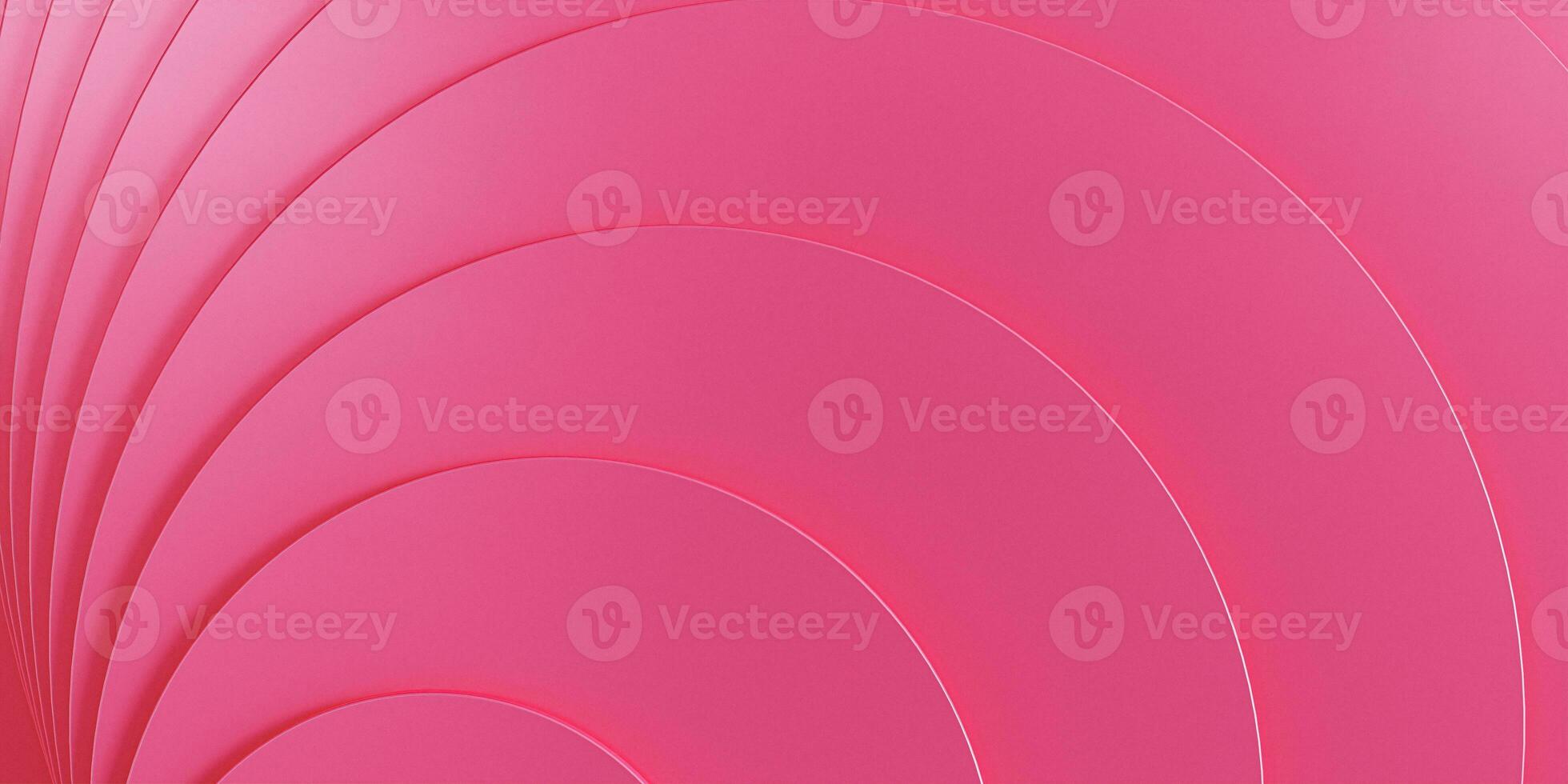 Abstract wavy pink background. Pink modern circle shapes background for banner template. photo